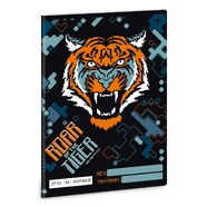 Roar of the tiger kockás füzet 
