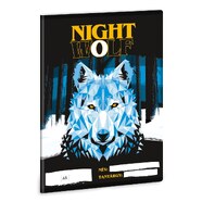 Nightwolf négyzethálós füzet 2023 