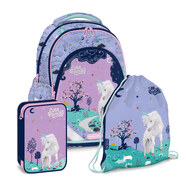 Cute Animals Unicorn anatómiai iskolatáska szett