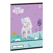 Cute Animals Unicorn 1. oszt. füzet 