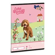 Cute Animals Doggie 1. oszt. füzet 