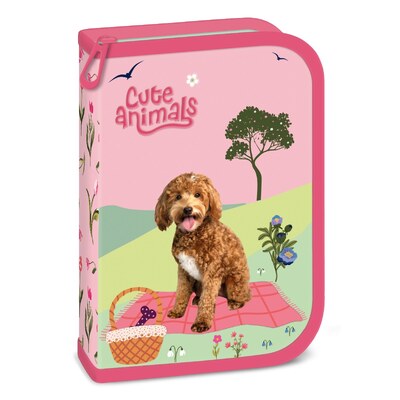 Cute Animals Doggie Töltött Tolltartó 