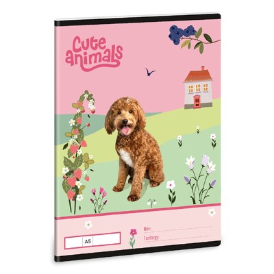 Cute Animals Doggie 1. oszt. füzet 