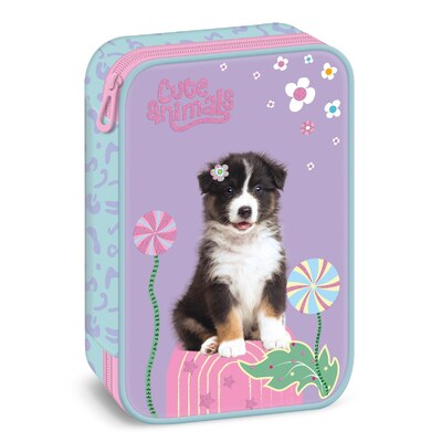 Cute Animals Aussie többszintes tolltartó