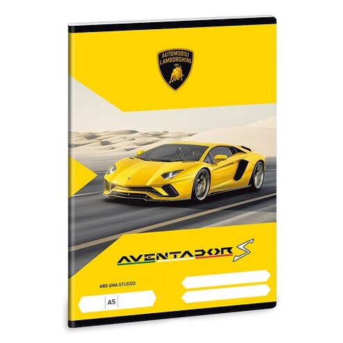 Lamborghini kockás füzet 2018