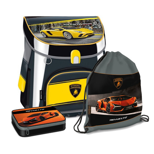 Lamborghini I. akciós iskolatáska szett