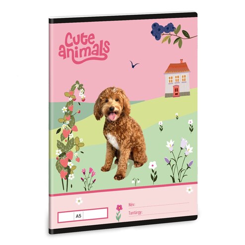 Cute Animals Doggie 1. oszt. füzet 