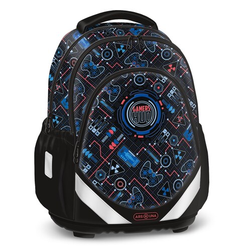 Gamer Hub anatómiai  iskolatáska