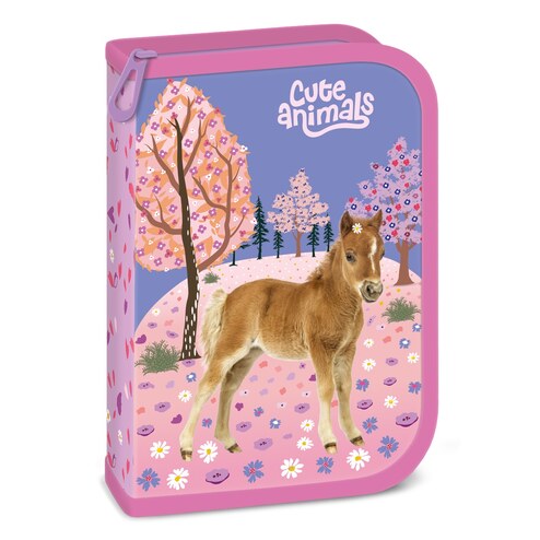Cute Animals Horse Töltött Tolltartó 