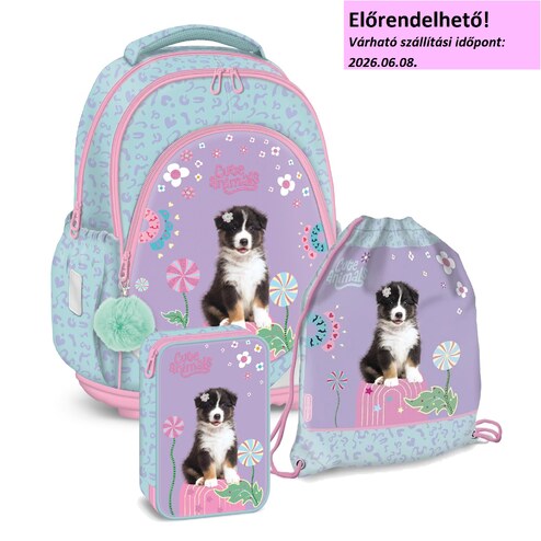 Cute Animals Aussie anatómiai iskolatáska szett - előrendelhető!